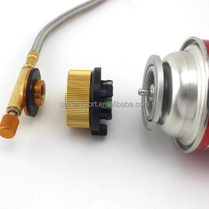 Aatpuss 2 Pièces Adaptateur Gpl En Laiton, Adaptateur Gaz 3/8 Vers 1/4, Adaptateur De Tuyau De Gaz En Laiton Avec Bague En Caoutchouc, Raccord En Pour Plaque De Cuisson Au