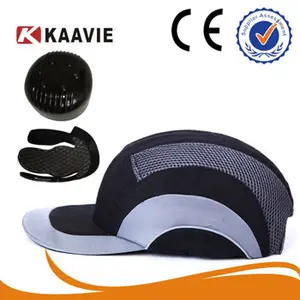 personalizado bump negro casco de seguridad sombrero