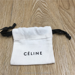 Sac à cordon en <span class=keywords><strong>tissu</strong></span> réutilisable avec impression de logo personnalisé, en <span class=keywords><strong>coton</strong></span> doux et lin, pochette à bijoux pour emballage cadeau - Product Image 3