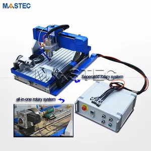 4060 yüksek kalite 4 eksenli döner eksen cnc router makine