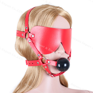 Hot Erotic Fetish for Women Men Sex Toys Adult Lingerie Mouth Gag Bondage Mouth Eyemask Eyewear Restraint Harness Slave SM Game - Product Image 4