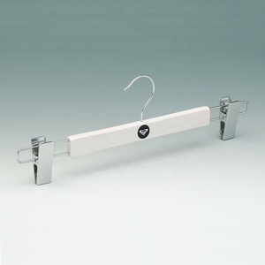 <span class=keywords><strong>Homme</strong></span> Blanc <span class=keywords><strong>Cintre</strong></span> En Bois avec Logo Personnalisé - Product Image 2