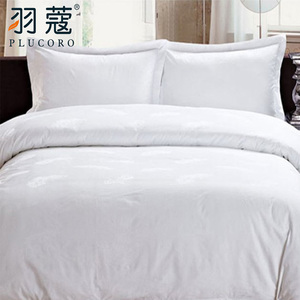 Bộ Ga Giường Khách Sạn Hilton <span class=keywords><strong>5</strong></span> Sao Bằng Cotton Ai Cập 60S 4 Chiếc Ga Trải Giường Màu Trắng Bộ Ga Trải Giường - Product Image 3