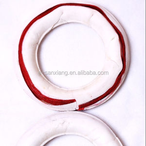 Kulit putih alami cincin padat padat makanan ringan makanan anjing - Product Image 3