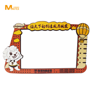 Custom 3D promotional rubber pvc <b>frame</b> - Product Image 1