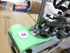 HK-373D Điều kiện Mới nút đính kèm máy may được sử dụng để gắn các nút trên Áo sơ mi - Product Image 5