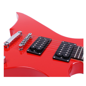 Bán Buôn Trung Quốc OEM Tùy Chỉnh Dây Đàn Guitar Hình Dạng Màu Đỏ Màu Xanh Đen Guitarra Electrica Nhạc Cụ Có Dây Điện Guitar - Product Image 5