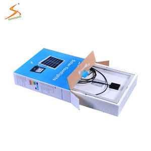 Fácil instalación de ahorro de energía impermeable 50 w mejor solar focos al aire libre - Product Image 4