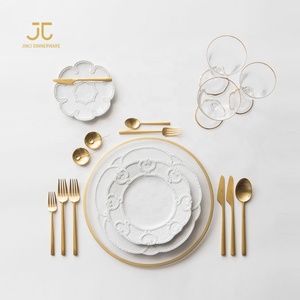Porcelana blanca ensalada de carne vajilla para <span class=keywords><strong>restaurante</strong></span> - Product Image 6