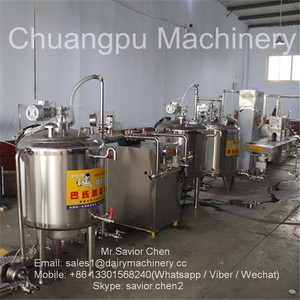 Sữa tiệt trùng để Bán thiết bị chế biến sữa với công suất 1000l - Product Image 6