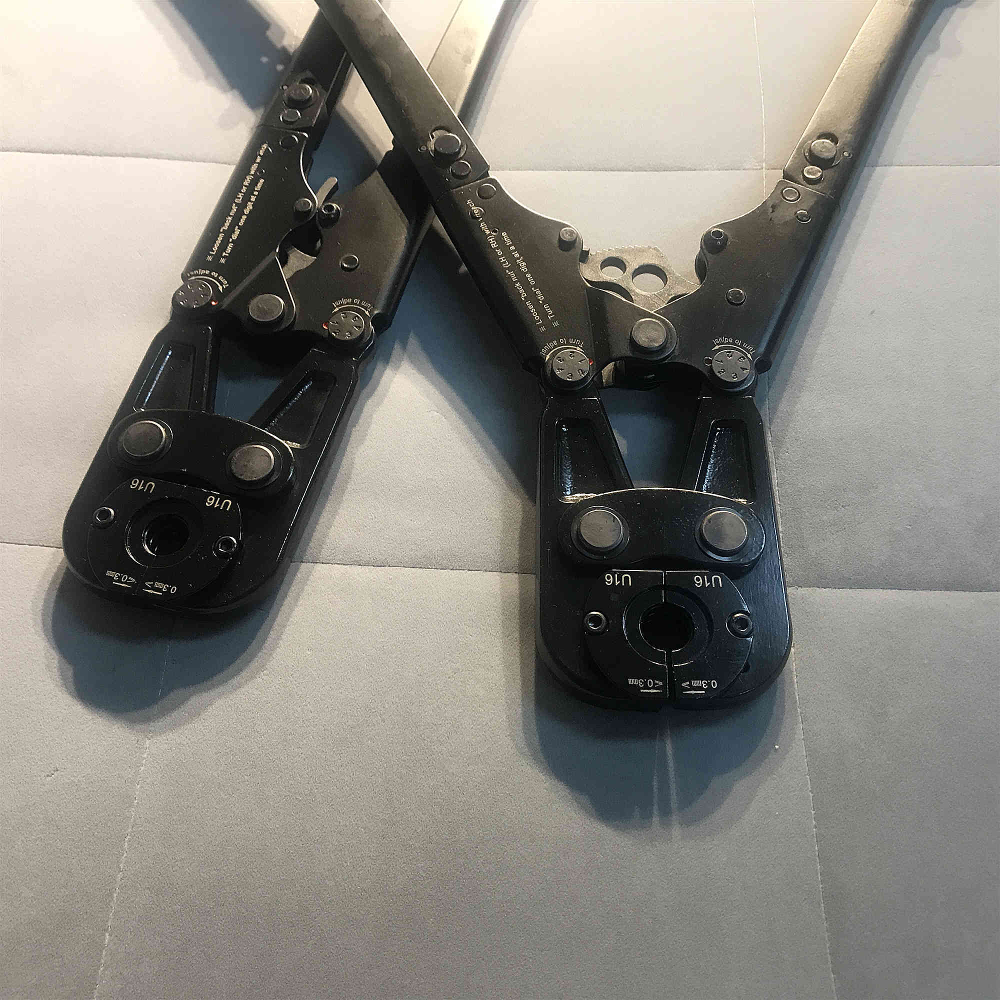 Factory Supply Handy Press Tool for PEX-AL-PEX Pipe with Folding Handles · image 1