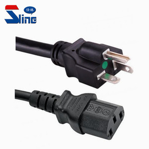 USA <span class=keywords><strong>NEMA</strong></span> da 5 a 20P a IEC C13 cavo di alimentazione per uso ospedaliero con cavo - Product Image 1