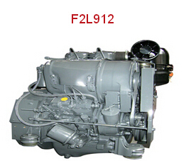 Deutz с воздушным охлаждением F3L912 морской Дизельные двигатели двигатель с заранее КПП для лодки передачи и редуктор