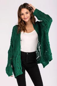 Turchia allentato scollo a V <span class=keywords><strong>abiti</strong></span> da donna in cotone lungo lavorato a mano maglione design per le donne - Product Image 2