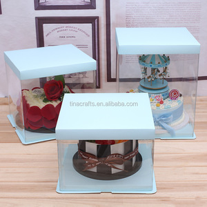 Cajas Transparentes para Pasteles, Cajas para Pasteles <span class=keywords><strong>de</strong></span> Cumpleaños, Empaque para Pasteles <span class=keywords><strong>de</strong></span> <span class=keywords><strong>Queso</strong></span> - Product Image 4