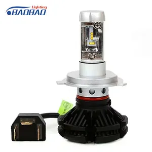 Prix usine xenon HID X3 tête ampoule 3000 K 6500 K 8000 K led lampe h7 h4 voiture led phare h4 pour Audi