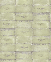 Frais Petit Fleurs Éparses 3D Rétro Mur Brique Restaurant Thème Décoration Papier Peint