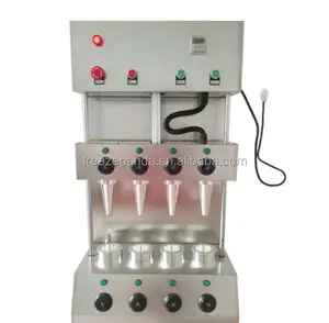 热销商用电动冰淇淋披萨锥形机制作烘焙成型机
