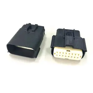 Molex MX150-conector automotriz sellado, macho y hembra, 16 Pines, 33472-1601 y 33482-1601