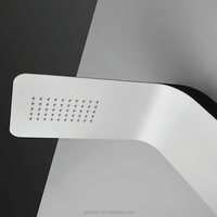 2025 Gentory accessoires de salle de bain en alliage d'aluminium panneau de douche de pluie A152 Design moderne ensemble de bain colonne de douche