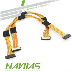 สายเคเบิล LVDS แบบกำหนดเอง ระยะห่าง 1 มม. 31 พิน ชุบดีบุก ยี่ห้อ Hirose ได้รับการรับรองมาตรฐาน RoHS และ UL1571 สำหรับ - Product Image 6