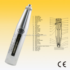مطرقة اختبار الخرسانة المحمولة HT-225 جهاز اختبار الارتداد اليدوي - Product Image 2
