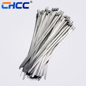 Bridas con cremallera para cables Autoblocante Acero inoxidable Ancho de 4,6mm-Bloqueo de bolas Bandas de acero - Product Image 4