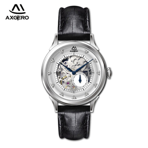 Montre <span class=keywords><strong>automatique</strong></span> en acier inoxydable résistante à l'eau <span class=keywords><strong>5</strong></span> ATM pour homme Axgero Luxury - Product Image 1