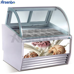 Arsenbo – <span class=keywords><strong>vitrine</strong></span> de <span class=keywords><strong>comptoir</strong></span> de crème glacée, <span class=keywords><strong>vitrine</strong></span> de <span class=keywords><strong>Dessert</strong></span> et congélateur - Product Image 3