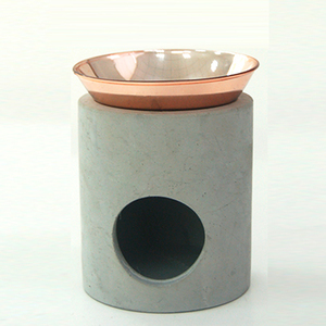 Commercio all'ingrosso Nattural Cemento Fragranza Bruciatore Crostata Più Caldo Con Tealight E Olio Essenziale - Product Image 2