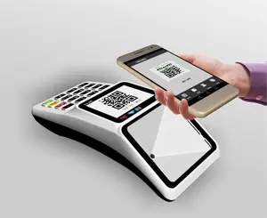 Leitor de código de barras dinâmico qr, terminal de pagamento nfc