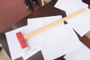 Série <span class=keywords><strong>de</strong></span> maillets <span class=keywords><strong>de</strong></span> fendage SM 2,5 kg en acier au carbone, outils à main <span class=keywords><strong>de</strong></span> bonne qualité avec manche en bois <span class=keywords><strong>de</strong></span> frêne - Product Image 6