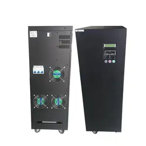 10 KVA 8 KW العاكس 125 V DC 220 بطالة SPWM شرط موجة عاكس الطاقة