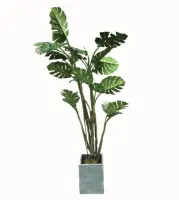 Palmier avec Tortue feuille Plantes Arbre Artificiel pour La Décoration D'intérieur Fausses Plantes pour le Bureau À La Maison Décorations de Magasin