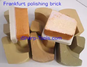 Frankfurt polishing batu bata untuk marmer