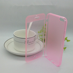 mode gros organisme de protection complète avant et arrière flip couverture tpu etui pour iphone 6 - Product Image 1