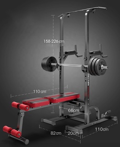 Ev erkek spor atleti ekipman barfiks demiri güç kulesi Fitness ekipmanları satılık - Product Image 6