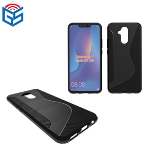 TPU de línea S de cubierta Celulares caso <span class=keywords><strong>Huawei</strong></span> <span class=keywords><strong>Mate</strong></span> <span class=keywords><strong>20</strong></span> <span class=keywords><strong>Lite</strong></span> Maimang 7 - Product Image 1