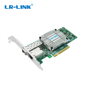 PCIe x8 solo SFP + puerto y único puerto RJ45 y convertidor de medios de fibra Función de combinación tres en uno 10G tarjetas de red Ethernet - Product Image 2