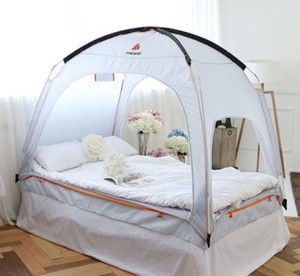 Tente de lit carrée chaude d'intérieur bon marché Poteau automatique en fibre de verre pour enfants Tissu polyester Activités de plein air pour 2 personnes Randonnée Pêche - Product Image 6