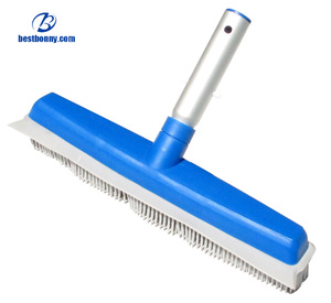 13 "<span class=keywords><strong>piscina</strong></span> Pared de limpieza cepillo para aluminio barato Limpieza de alta calidad con cerdas suaves - Product Image 1