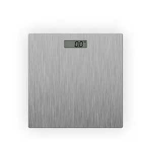 CE ROHS 150公斤液晶显示器透明玻璃平台电池浴室秤数字体重秤