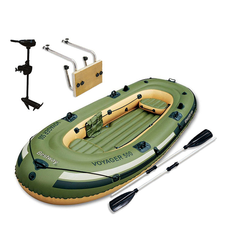 PVC Matériel De Pêche Gonflable De Sport Aquatique Bateau Bateau Portatif Avec Pompe À Air
