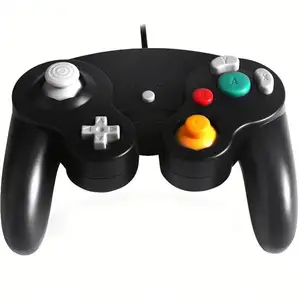 Controle gc para nintendo ngc gamepad, joystick gc com fio