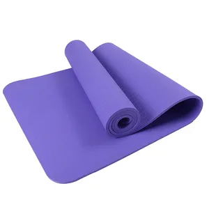 2019 de China bajo precio de fábrica 183x61 cm TPE fitness entrenamiento mat de yoga, pilates, eco 6mm yoga esteras