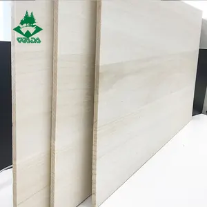 Venta caliente madera Paulownia madera para tablas de surf proveedor