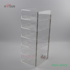 Countertop LED Hiển Thị <span class=keywords><strong>Acrylic</strong></span> Đứng cho Điện Thoại Di Động Phụ Kiện Hiển Thị Rack với Cắm - Product Image 4