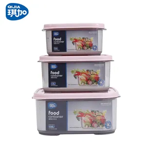 Wholesale high quality storage container food grade plastic fresh food container reusable lunch box