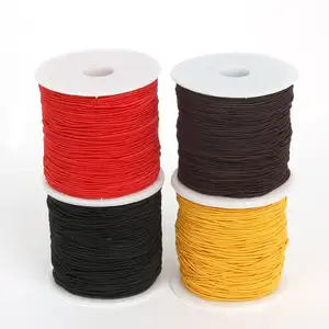 0.8/1/1。2/1。5ミリメートルRound Beading Stretch Thread Elastic Cord For DIY Bracelet Necklace Jewelry Material Sewing Accessories Supply