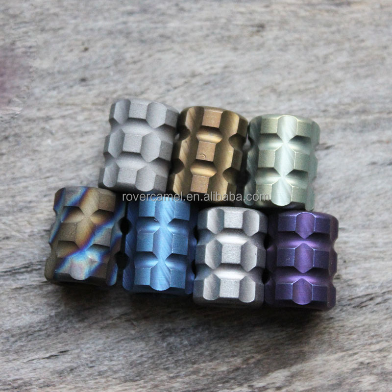 Прочные Сверхлегкие титановые бусины для кемпинга